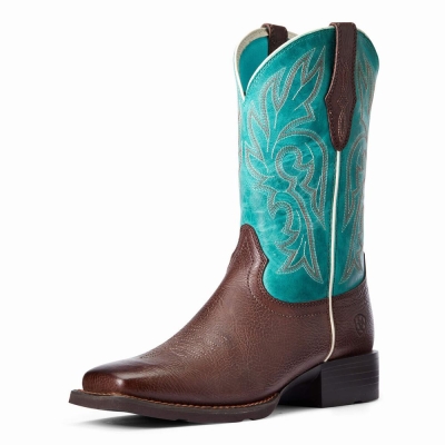 Botas Occidentales Ariat Cattle Drive Mujer Multicolor | MX-82IFCJ