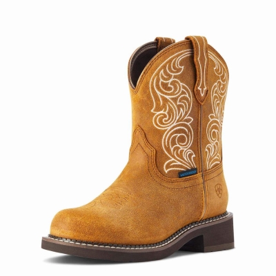 Botas Occidentales Ariat Fatbaby Heritage Impermeables Mujer Marrom | MX-28PVXK