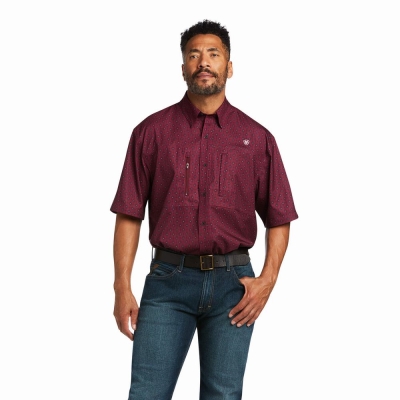 Camisas Ariat VentTEK Classic Fit Hombre Multicolor | MX-49KWTI