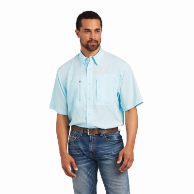 Camisas Ariat VentTEK Classic Fit Hombre Multicolor | MX-72EBNM