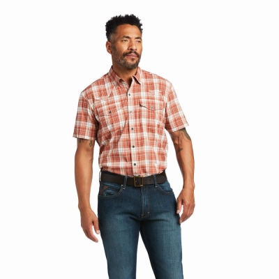 Camisas Ariat VentTEK Fitted Hombre Multicolor | MX-15RCVS