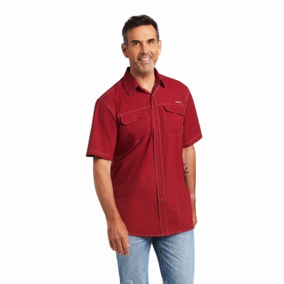 Camisas Ariat VentTEK Outbound Classic Fit Hombre Multicolor | MX-98XBRL