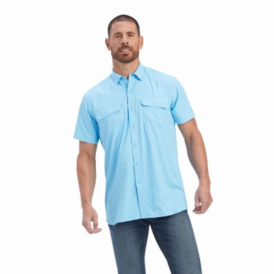 Camisas Ariat VentTEK Outbound Fitted Hombre Multicolor | MX-16CXQV