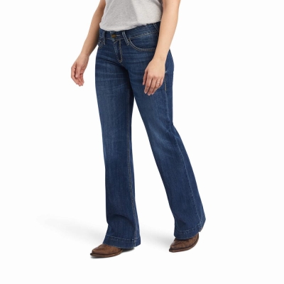 Jeans Skinny Ariat Mid Rise Amaryllis Mujer Multicolor | MX-06RSNQ