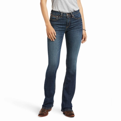 Jeans Skinny Ariat R.E.A.L. High Rise Fernanda Cut Mujer Azules | MX-73ENLP