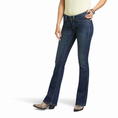 Jeans Skinny Ariat R.E.A.L. Mid Rise Corinne Cut Mujer Multicolor | MX-10IDME
