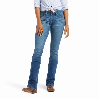 Jeans Skinny Ariat R.E.A.L. Mid Rise Patricia Cut Mujer Multicolor | MX-63JBYX