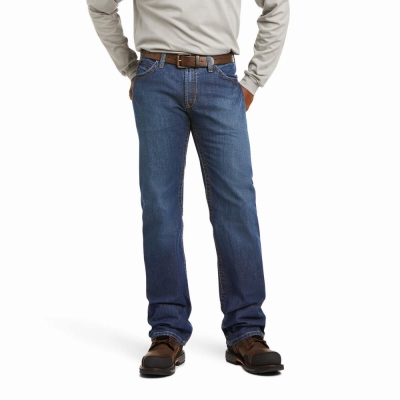 Jeans Straight Ariat FR M4 Relaxed Basic Cut Hombre Multicolor | MX-49TNBY