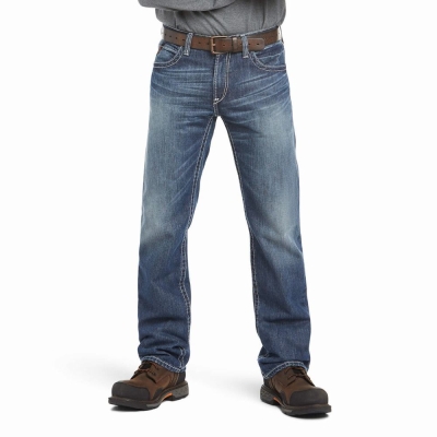 Jeans Straight Ariat FR M4 Relaxed Ridgeline Cut Hombre Multicolor | MX-76WPTQ