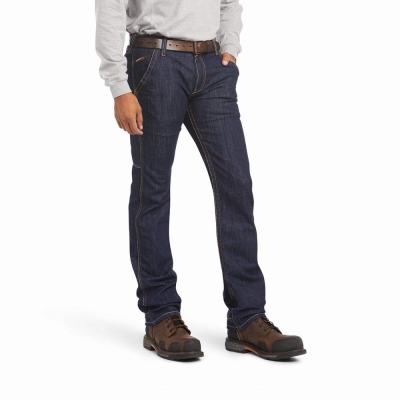 Jeans Straight Ariat FR M7 Slim DuraStretch Workhorse Hombre Multicolor | MX-48NSTB