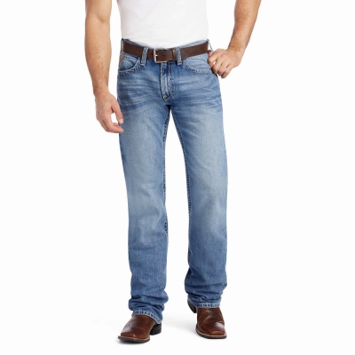 Jeans Straight Ariat M4 Low Rise Grayson Cut Hombre Multicolor | MX-51YCOX