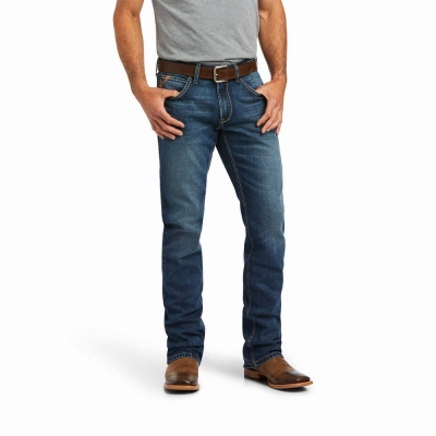 Jeans Straight Ariat M5 Stretch Madera Hombre Multicolor | MX-95XPZE