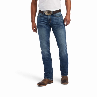Jeans Straight Ariat M7 Slim Madera Hombre Multicolor | MX-43PVOF