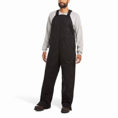 Pantalones Ariat FR Insulated Overall 2.0 Hombre Negros | MX-34OYRM
