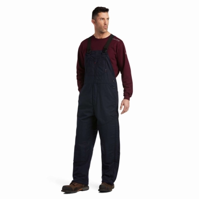 Pantalones Ariat FR Insulated Overall 2.0 Hombre Azul Marino | MX-82PALG
