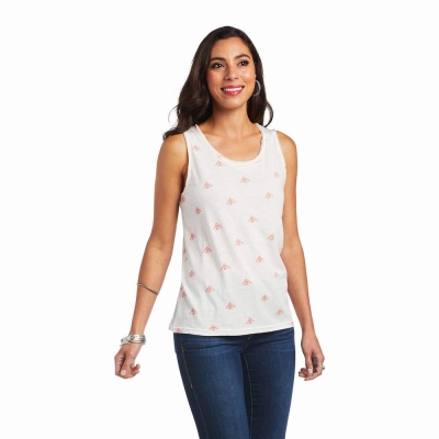 Tops Ariat Bulb Babe Mujer Multicolor | MX-73ZCKM