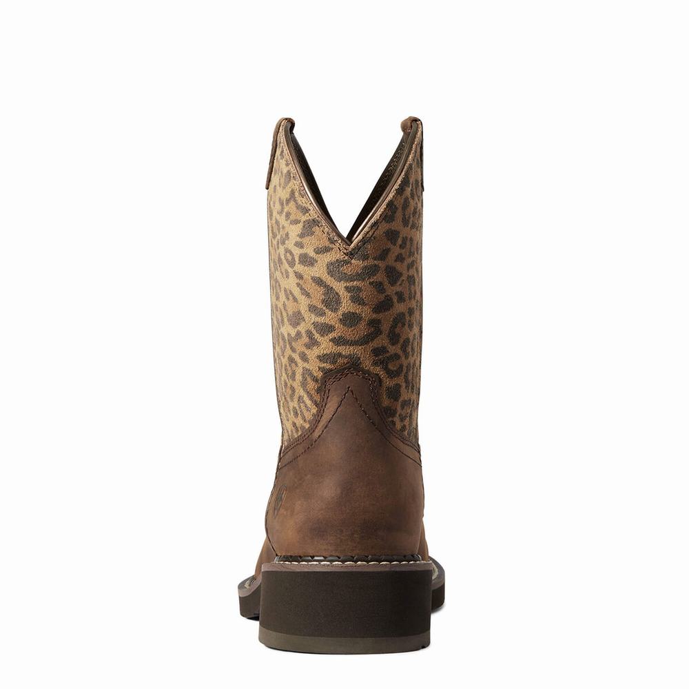 Botas Occidentales Ariat Fatbaby Heritage Fay Mujer Marrom | MX-56ILCP