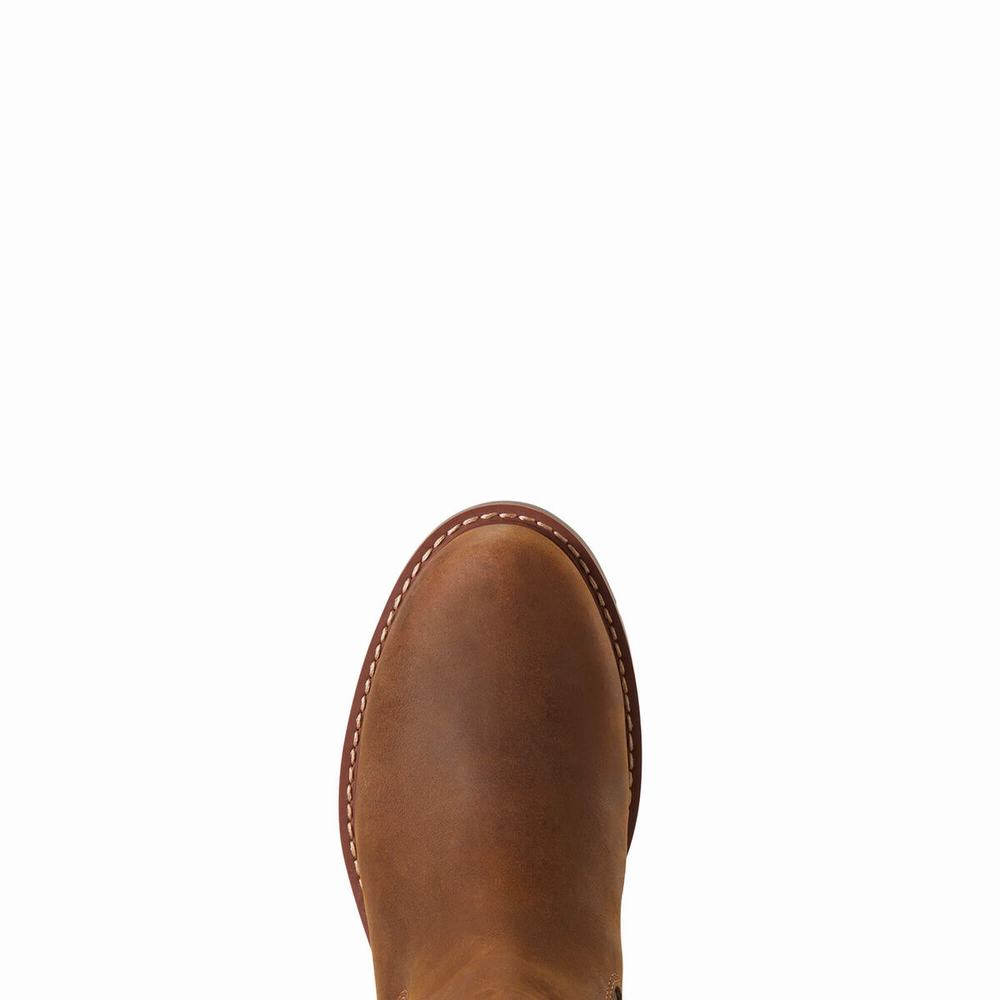 Botines Ariat Wexford Impermeables Mujer Marrom | MX-49PAOL