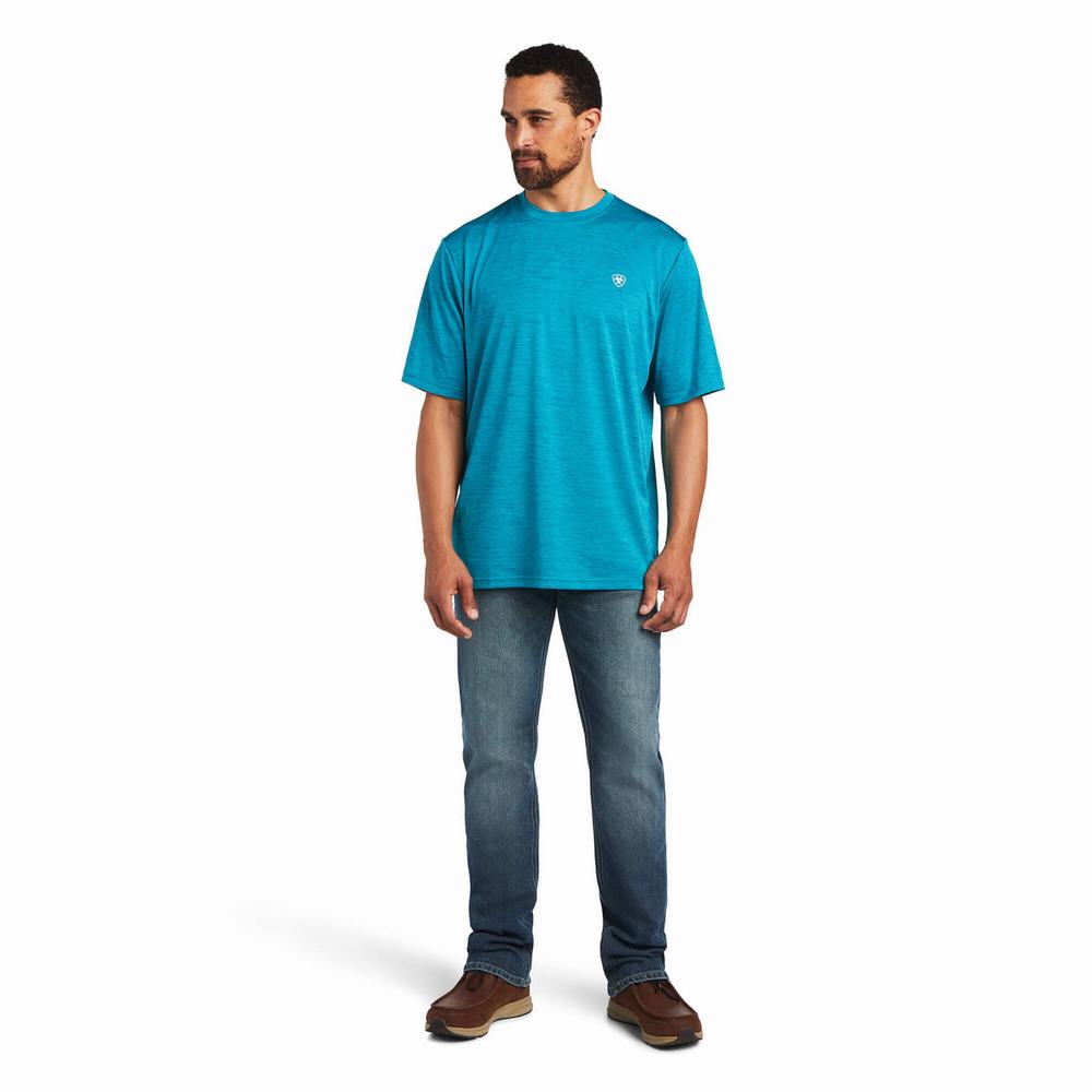 Camisa Polo Ariat Charger Basic Hombre Multicolor | MX-13UWKA