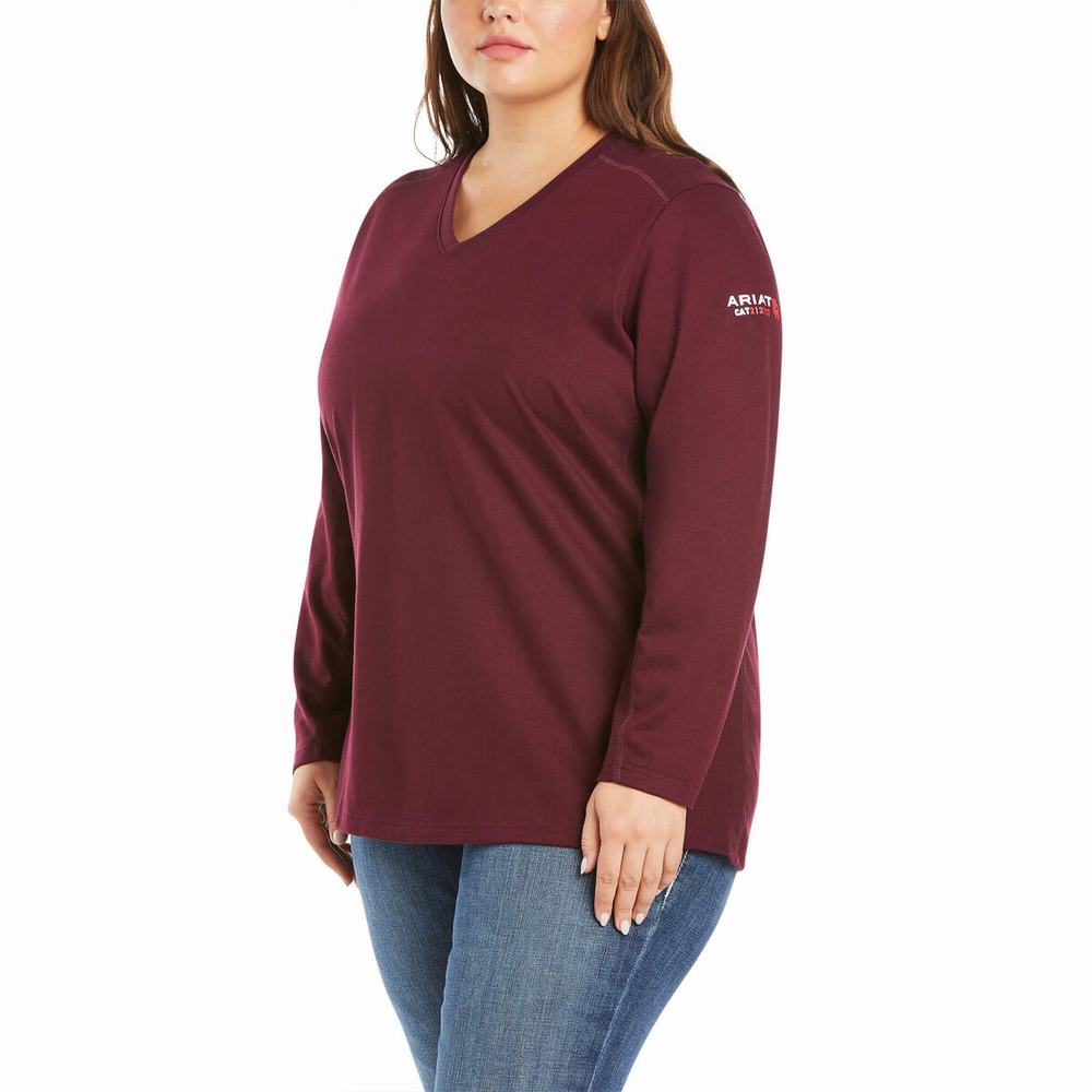 Camisas Ariat FR AC Crew Mujer Multicolor | MX-01IFZL