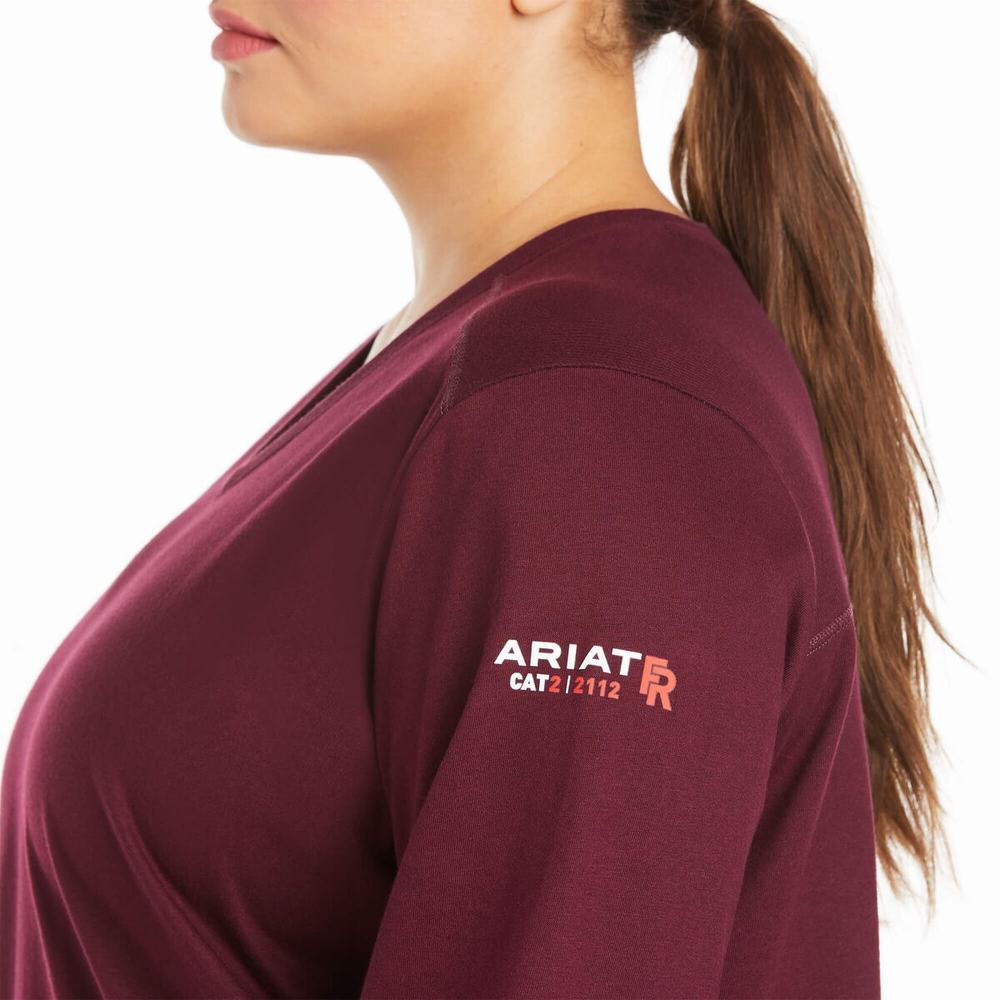 Camisas Ariat FR AC Crew Mujer Multicolor | MX-01IFZL