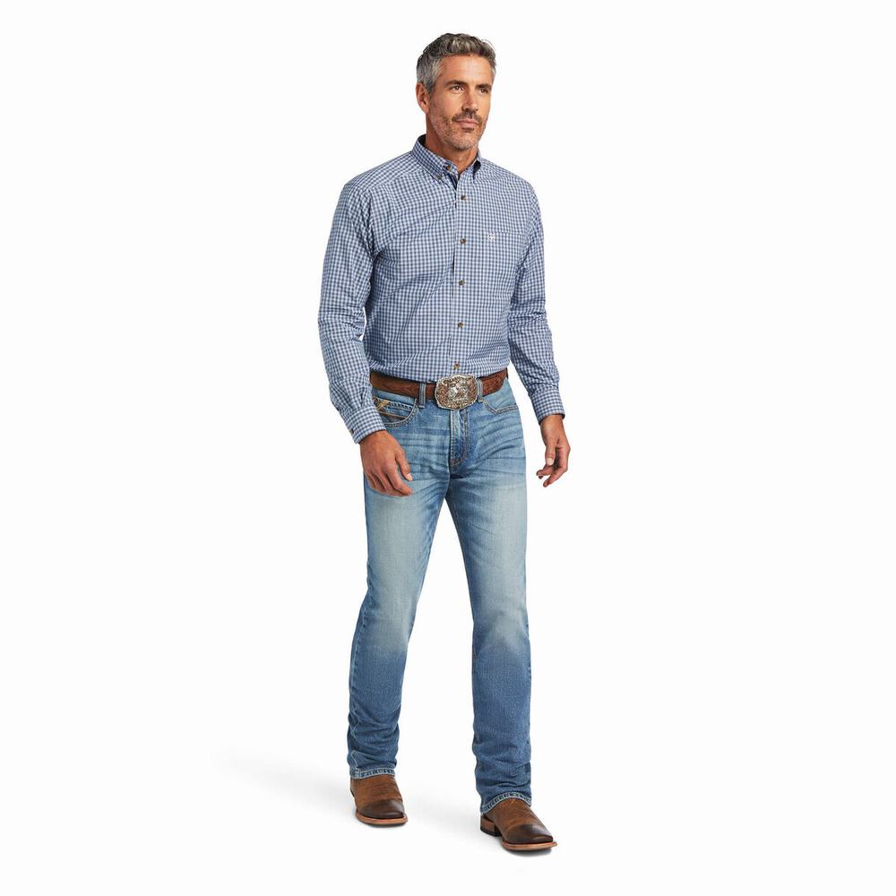 Camisas Ariat Pro Series Faron Fitted Hombre Multicolor | MX-27NMGT