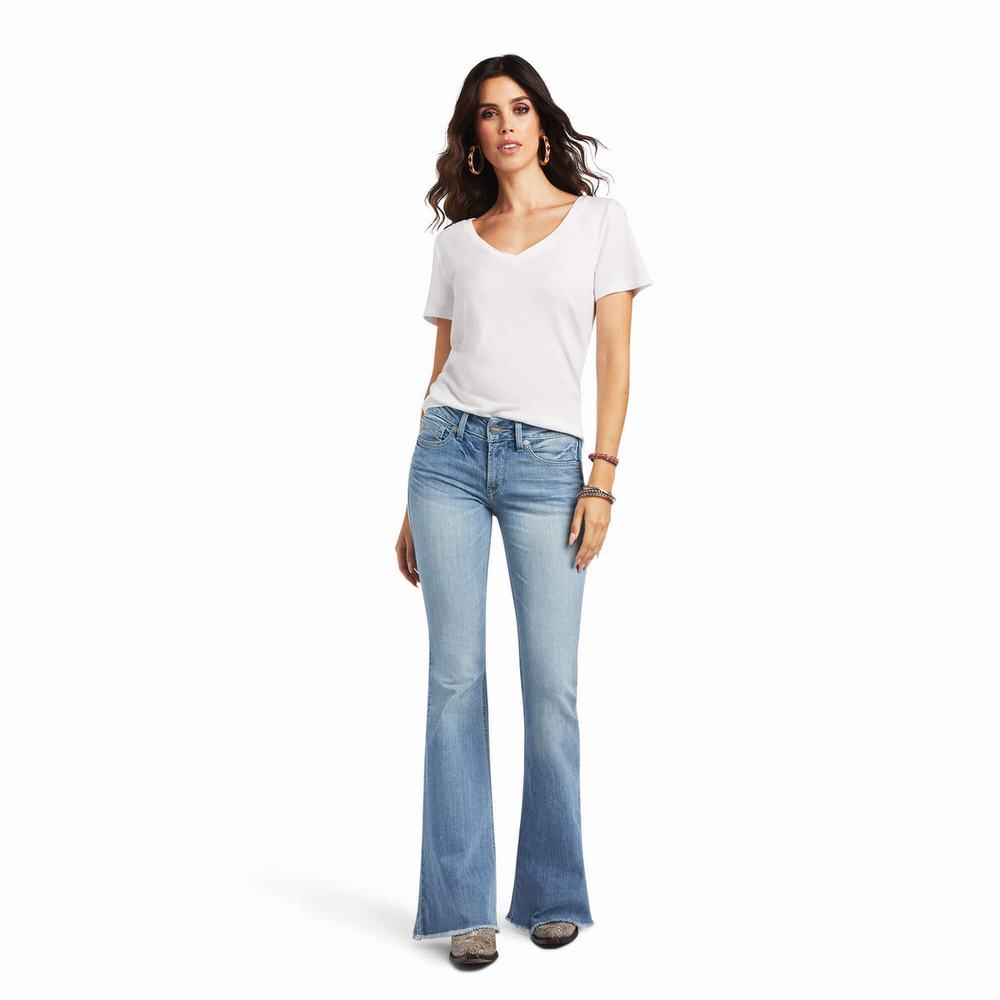 Jeans Skinny Ariat R.E.A.L. Perfect Rise Regina Mujer Multicolor | MX-96ACNB
