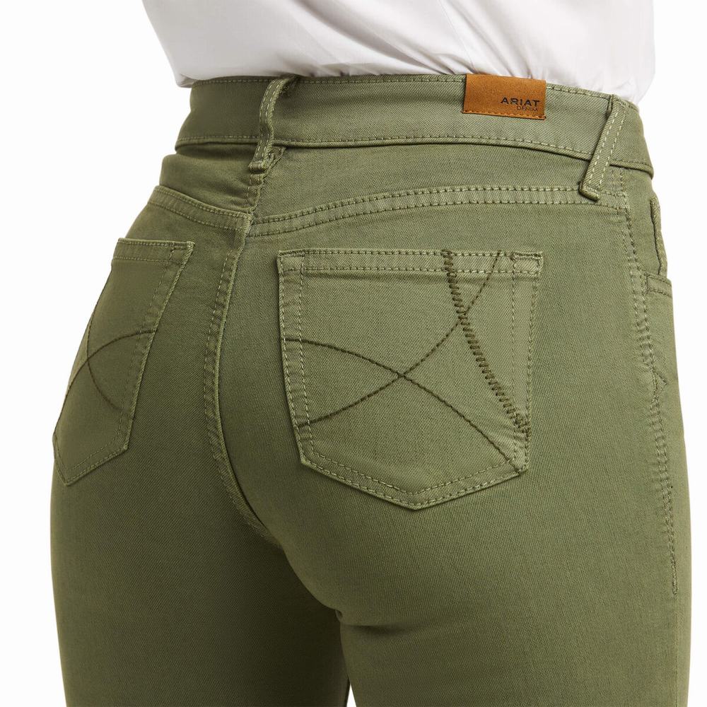 Jeans Skinny Ariat Slim Ella Mujer Verdes | MX-62DFQO