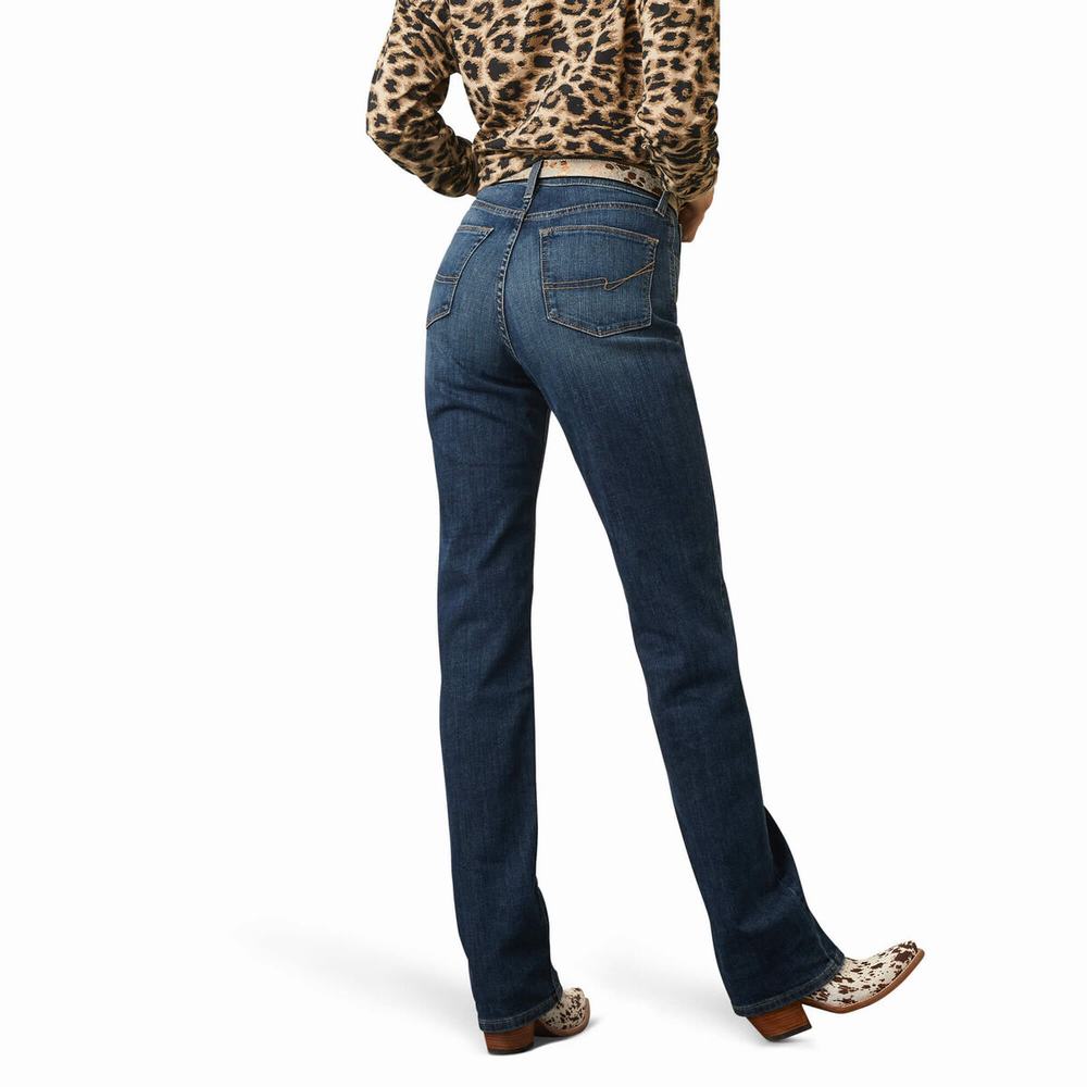 Jeans Straight Ariat High Rise Ultra Relaxed Frankie Mujer Multicolor | MX-19QJDO