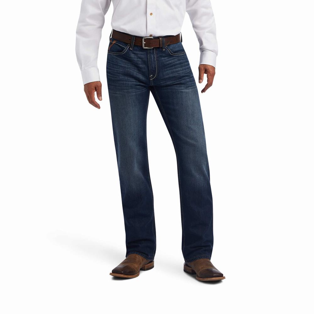 Jeans Straight Ariat M2 Traditional Relaxed 3D Garby Cut Hombre Multicolor | MX-56KDTZ