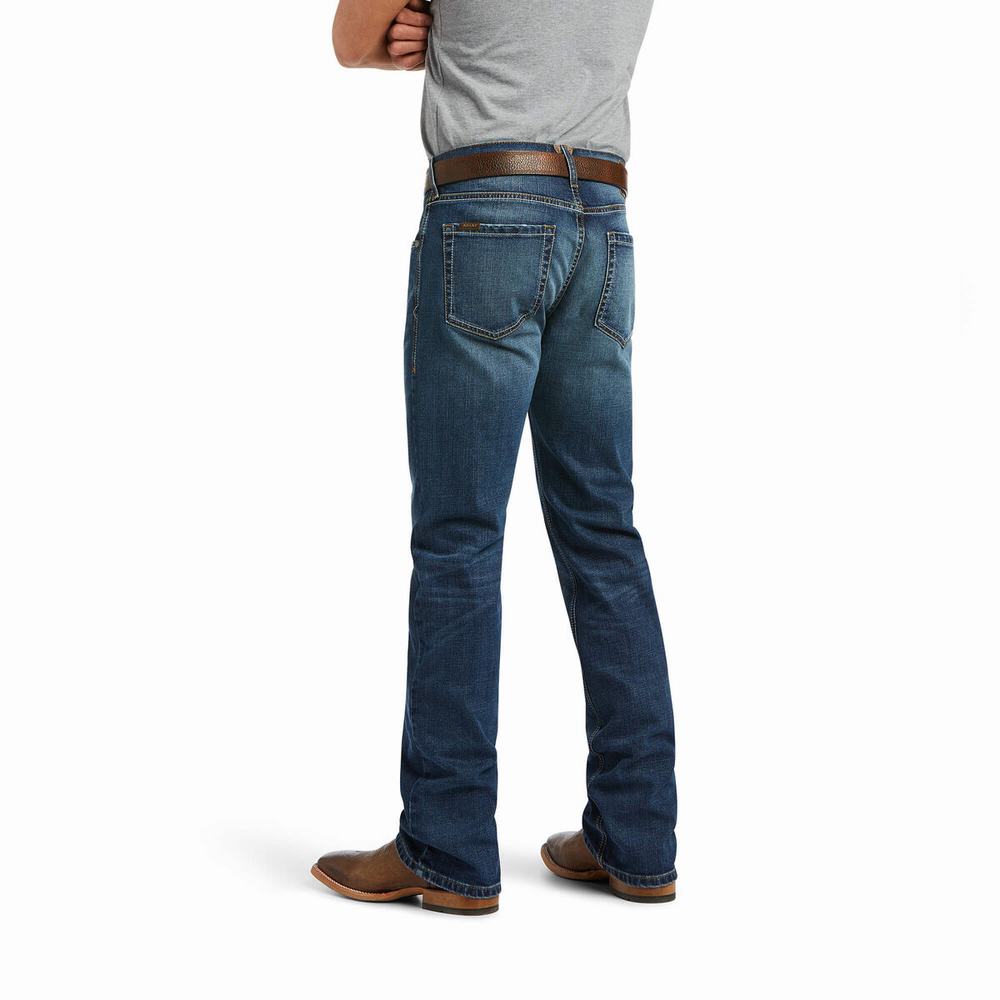 Jeans Straight Ariat M5 Stretch Madera Hombre Multicolor | MX-95XPZE