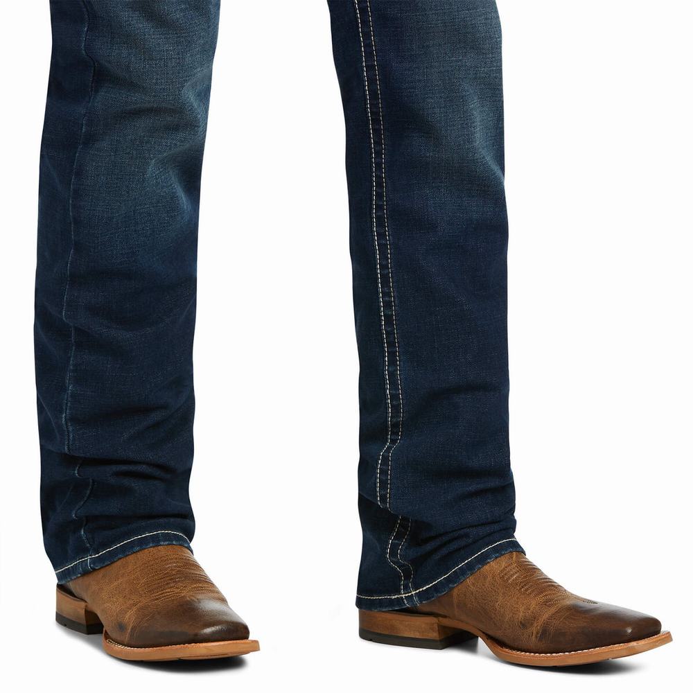 Jeans Straight Ariat M5 Stretch Remming Hombre Multicolor | MX-73GVEP