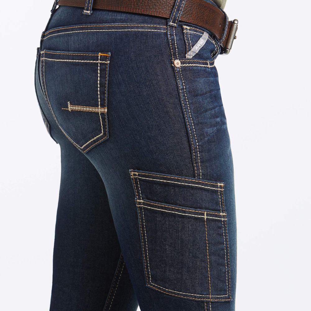 Jeans Straight Ariat Rebar DuraStretch Riveter Cut Mujer Multicolor | MX-02XYUE