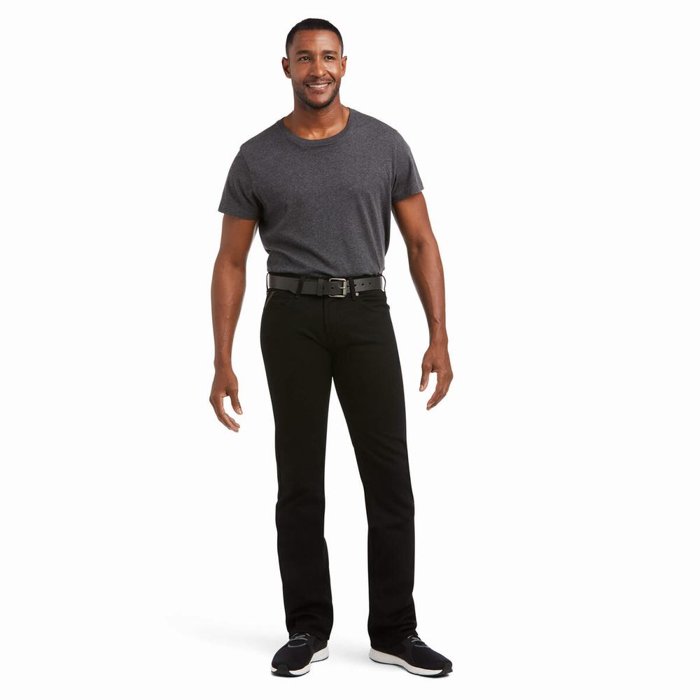 Pantalones Ariat M7 Slim Legacy Hombre Negros | MX-47AYCL