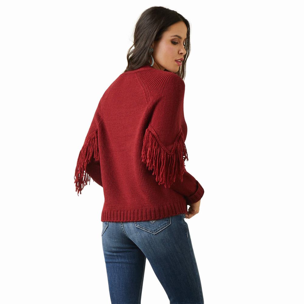 Suéteres Ariat Red Rock Mujer Rojos | MX-79ATOL