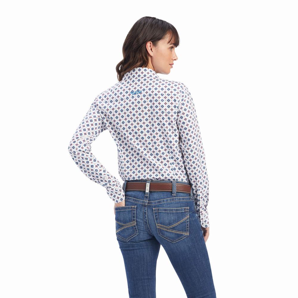 Tops Ariat Kirby Stretch Mujer Multicolor | MX-75YSCD