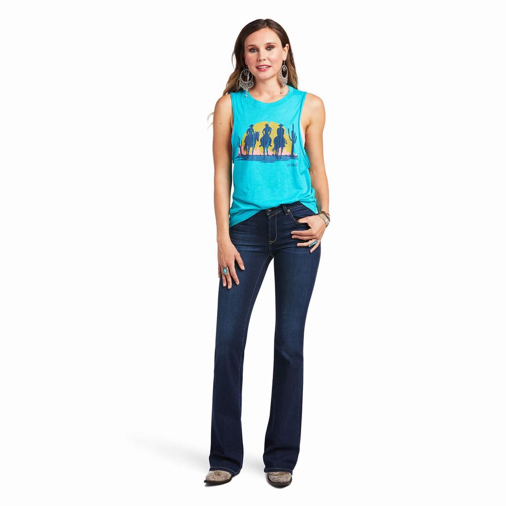 Tops Ariat Wandering Mujer Multicolor | MX-39MTRQ